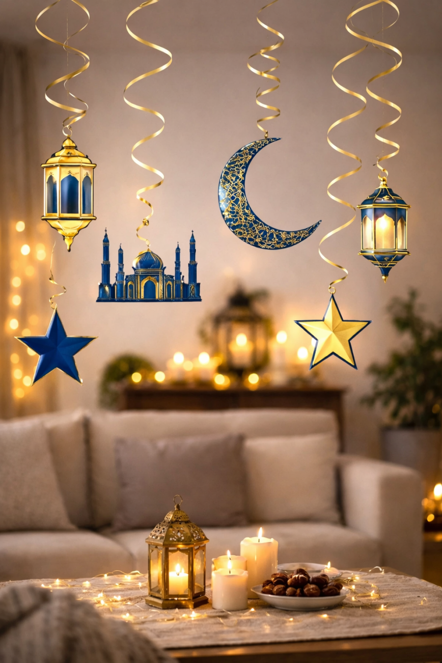 Beysüs Razaman Ayı Tavan Süsü Çoklu Sarkıt - 1