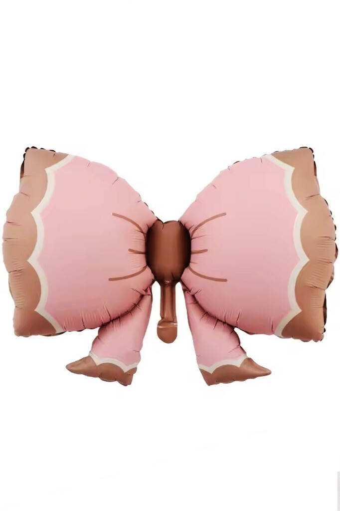 Beysüs Retro Fiyonk Folyo Balon Pembe - 1