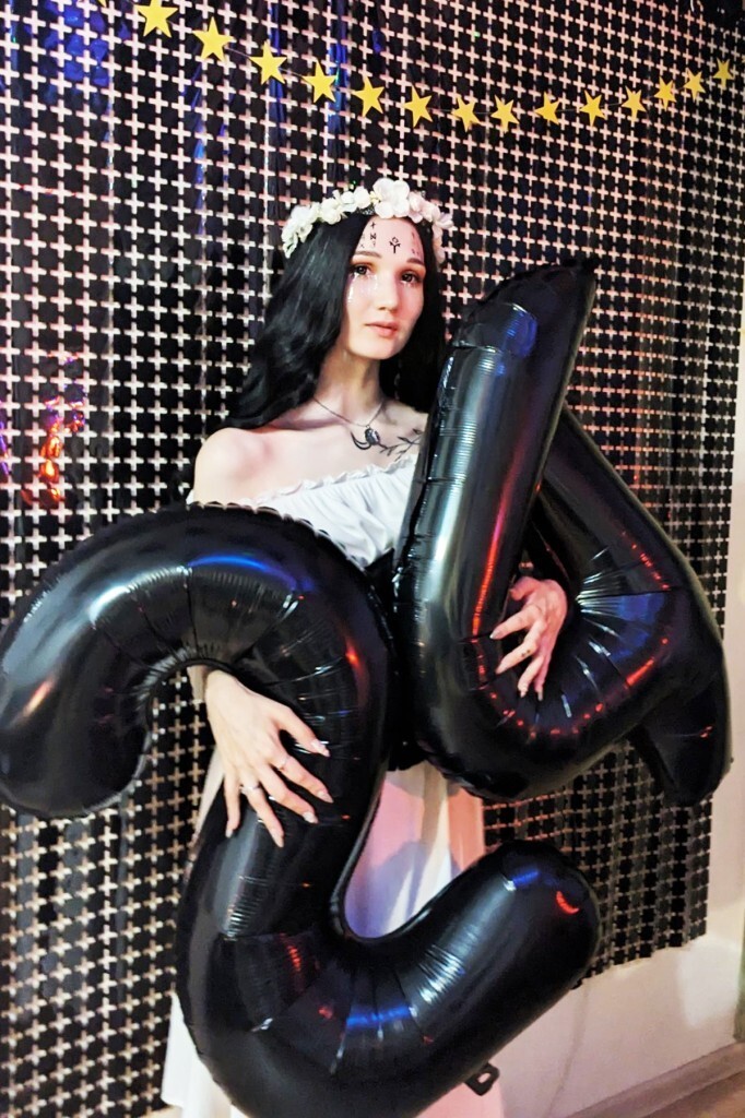 Beysüs Siyah 24 Rakam Folyo Balon - 5