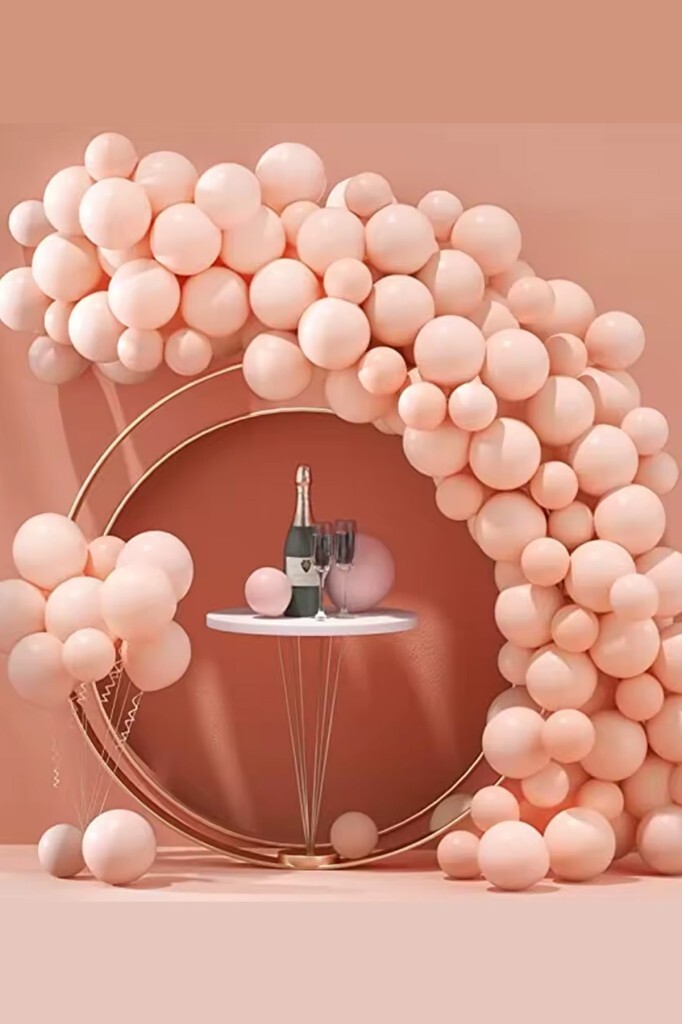 Beysüs Somon Makaron Balon 20 adet 12inç - 3