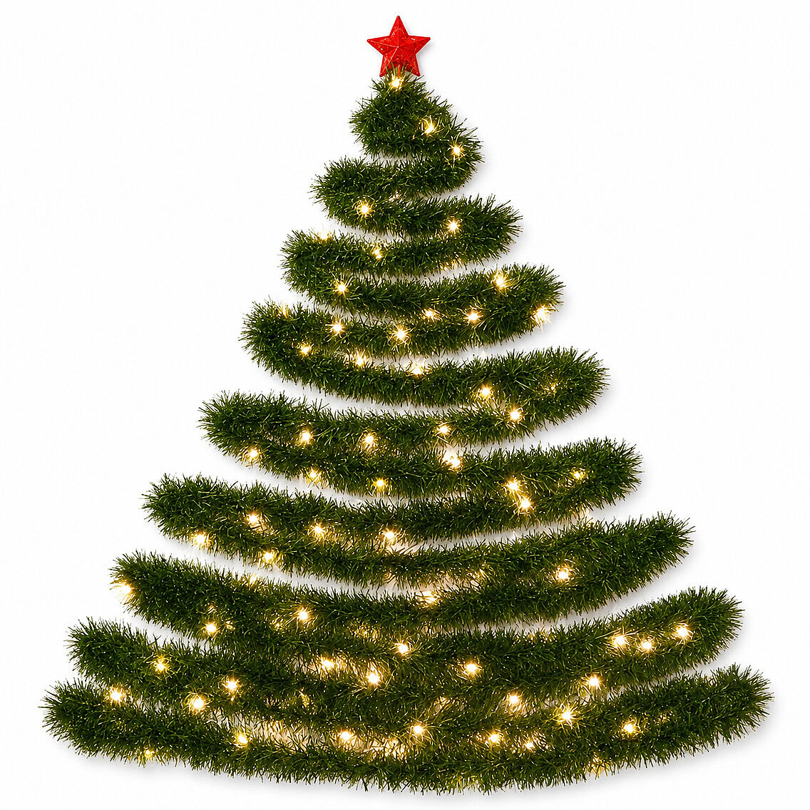 Beysüs Yılbaşı 5 Metre Çam Garland Peri Led Işık Seti Dekoratif Süsleme - 2