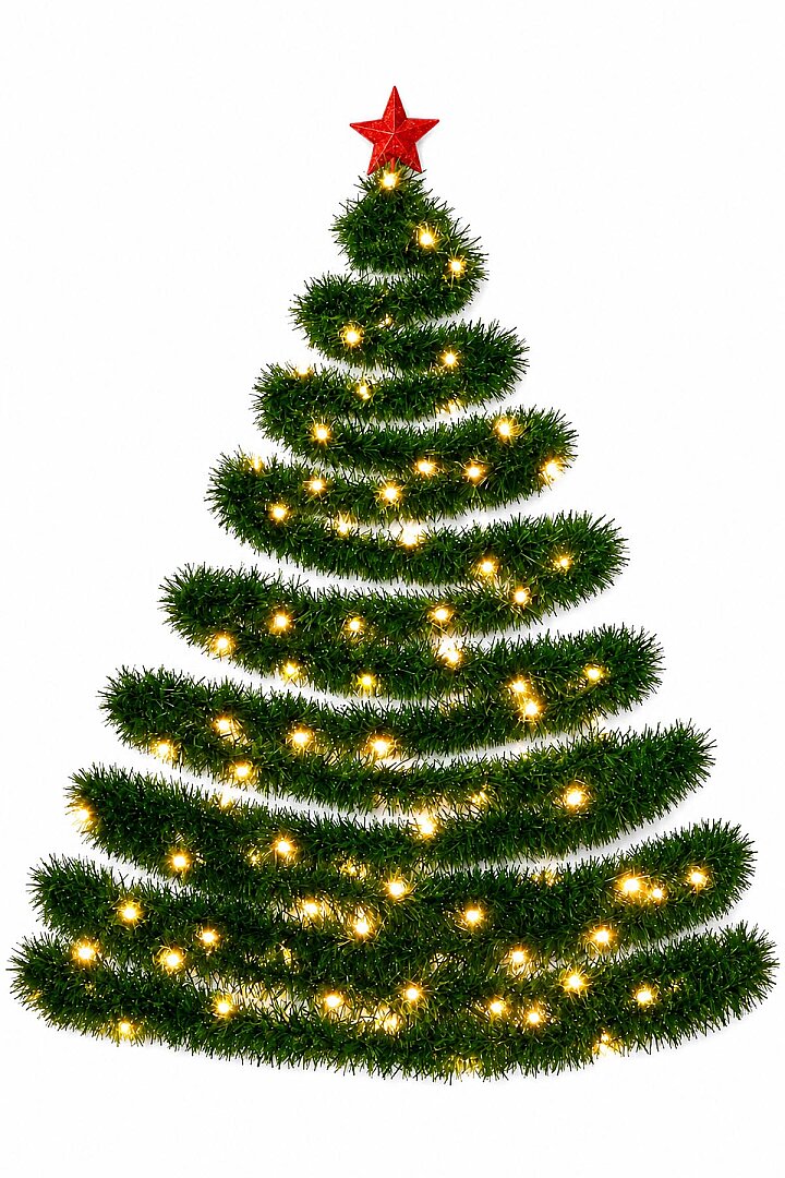 Yılbaşı 5 Metre Çam Garland Peri Led Işık Seti Dekoratif Süsleme - 1