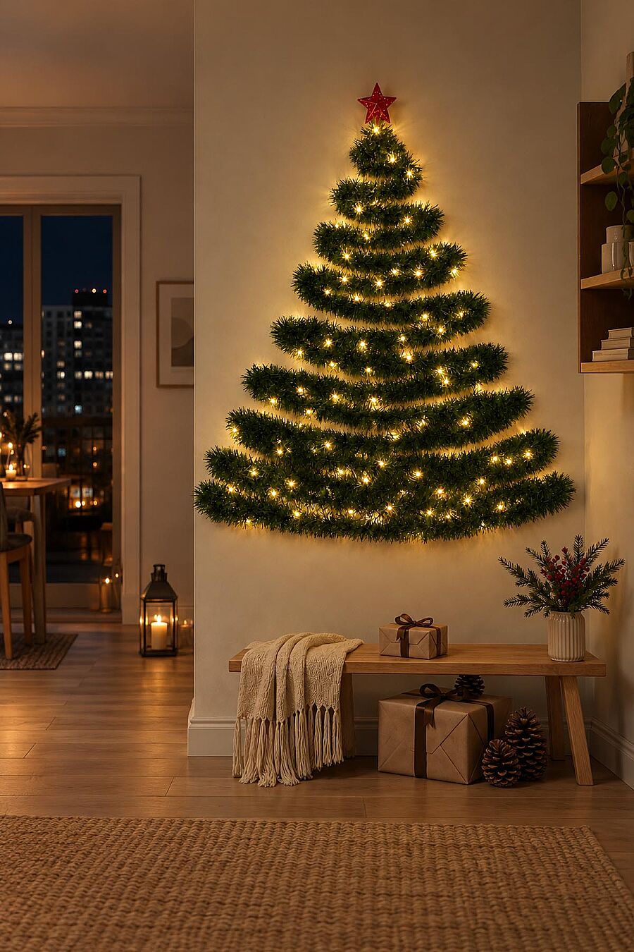 Yılbaşı 5 Metre Çam Garland Peri Led Işık Seti Dekoratif Süsleme - 2