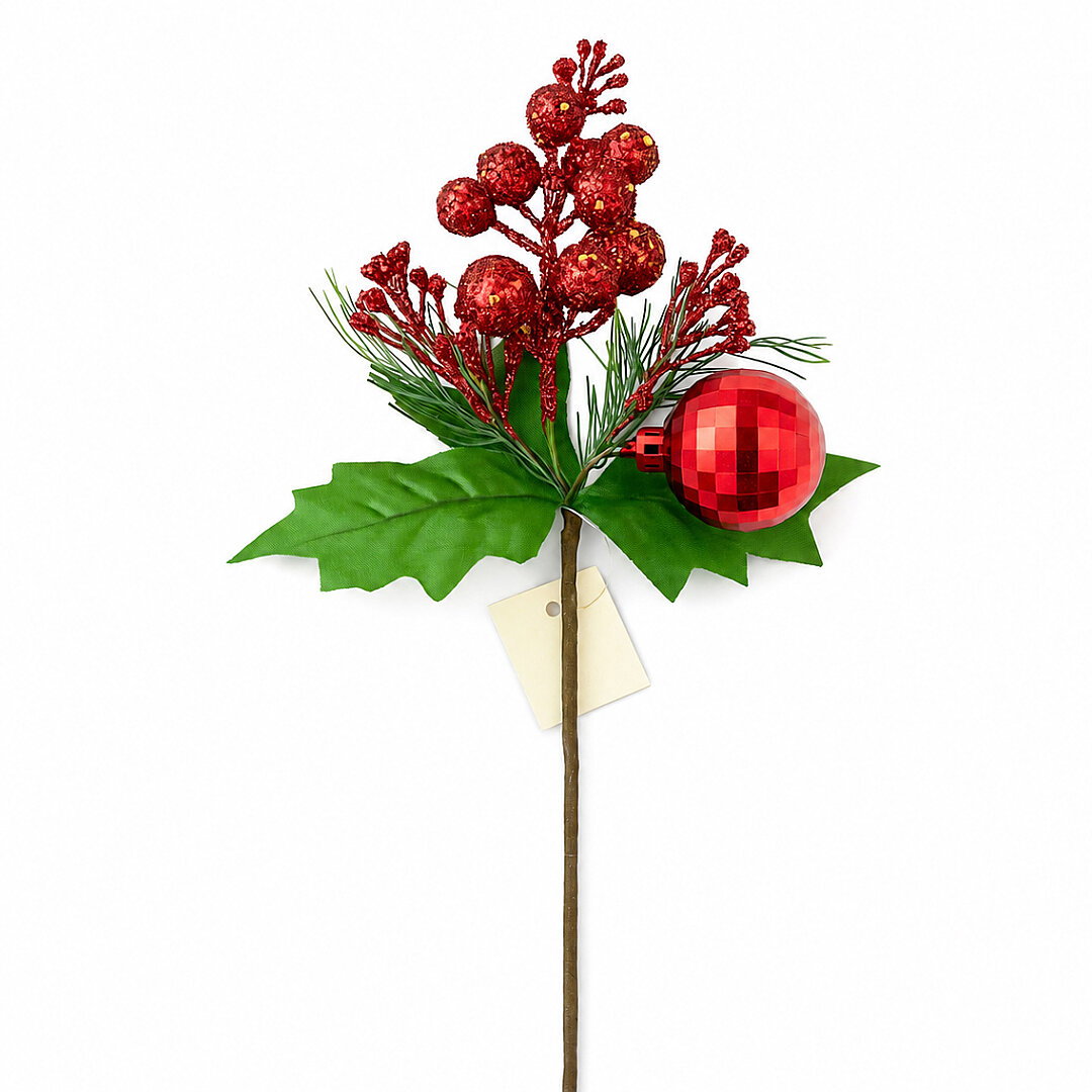 Yılbaşı Ağacı Süsü 23 cm Kokina Dal 349 - 2