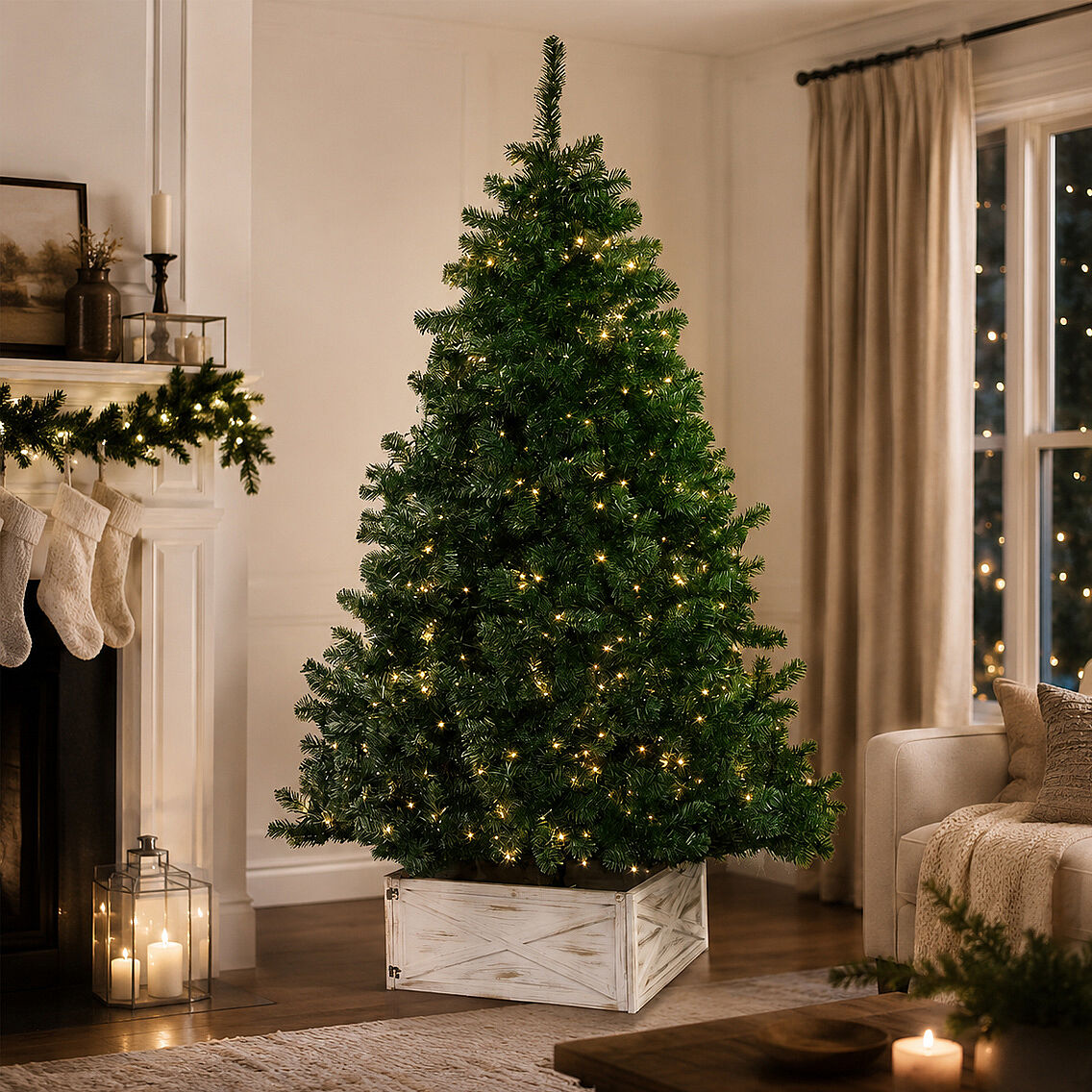 Beysüs Yılbaşı Çam Ağacı Büyük 250 cm 1450 Dal Lüks - 3