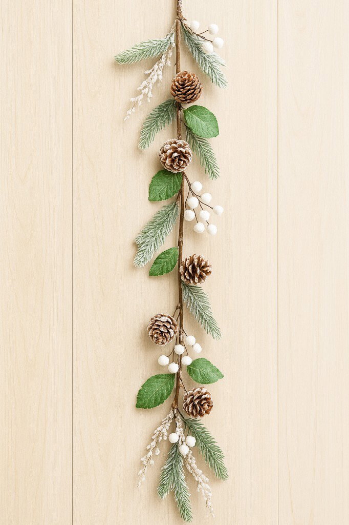 Beysüs Yılbaşı Çam Ağacı Süsü Çam Dalı Kendinden Karlı 120 cm - 3