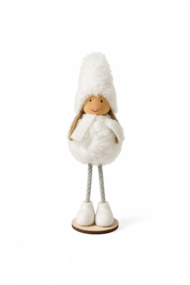 Yılbaşı Çam Ağacı Süsü Dilek Perisi Beyaz 20 cm - 2