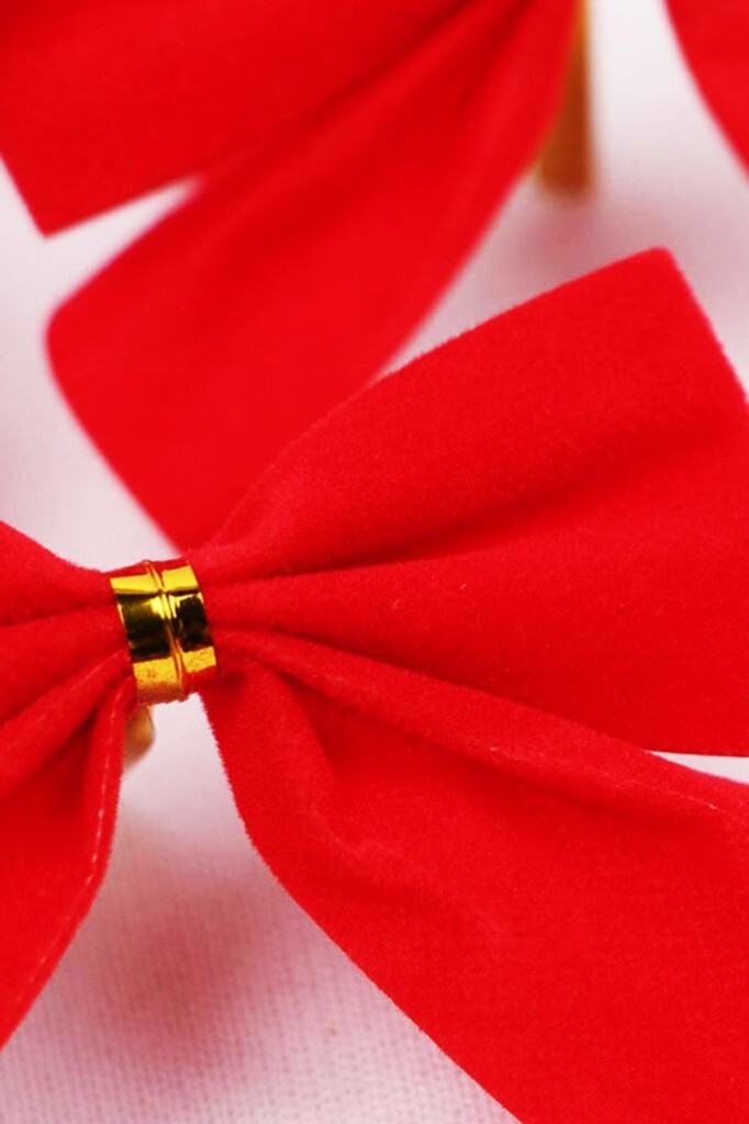 Beysüs Yılbaşı Çam Ağacı Süsü Fiyonk 12 li 5 cm - 8