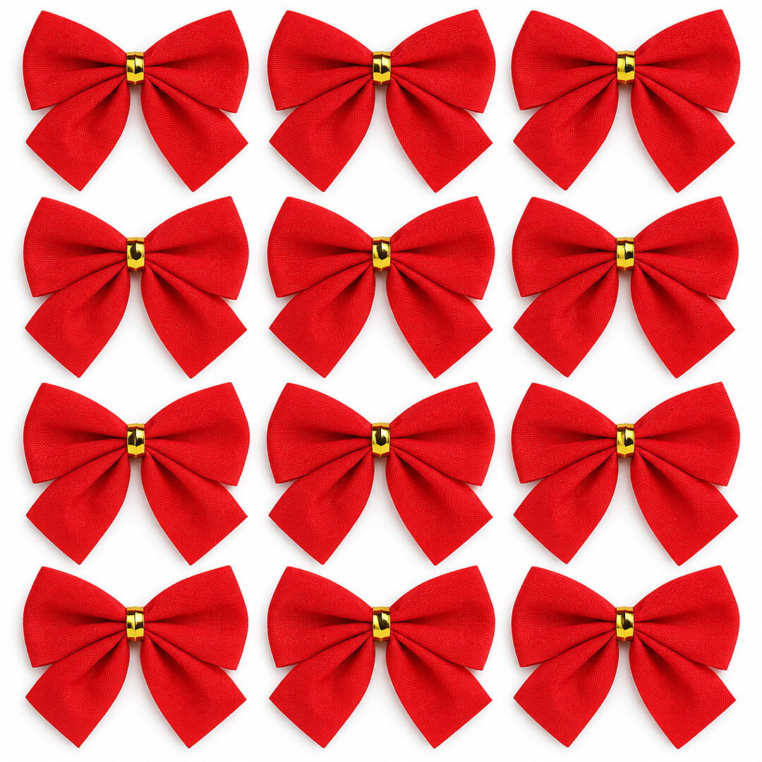 Yılbaşı Çam Ağacı Süsü Fiyonk 12 li 5 cm - 2