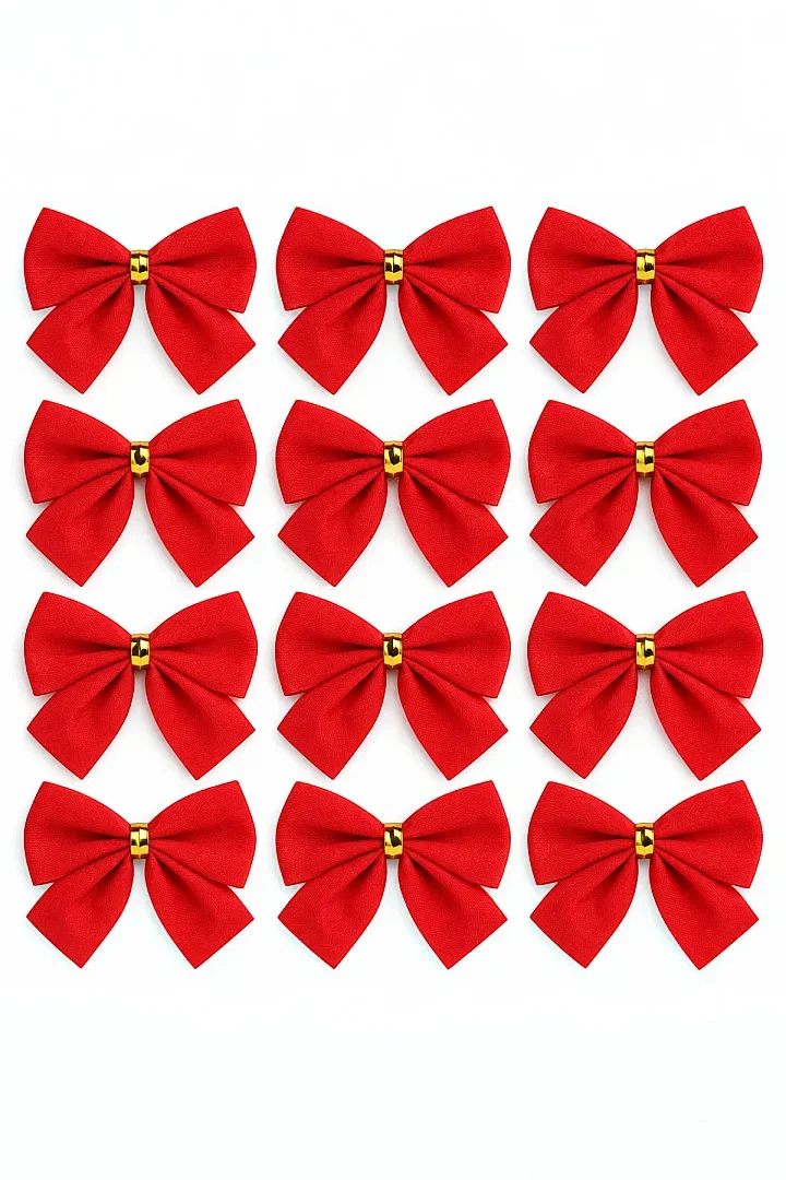 Yılbaşı Çam Ağacı Süsü Fiyonk 12 li 5 cm - 4