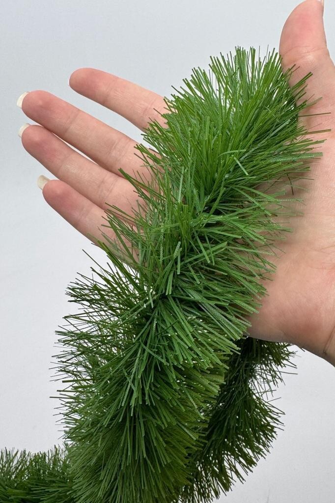 Beysüs Yılbaşı Çam Ağacı Süsü Garland Yeşil 2 m - 4
