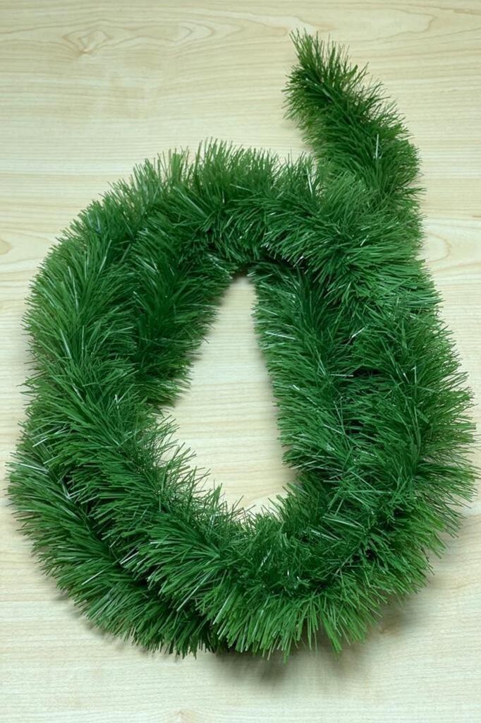 Beysüs Yılbaşı Çam Ağacı Süsü Garland Yeşil 2 m - 5