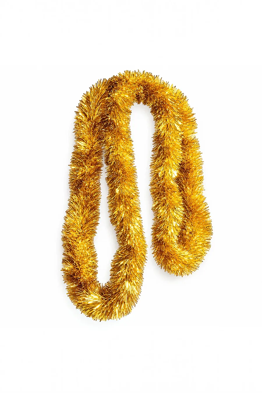 Yılbaşı Çam Ağacı Süsü Sim 2 m Gold - 18