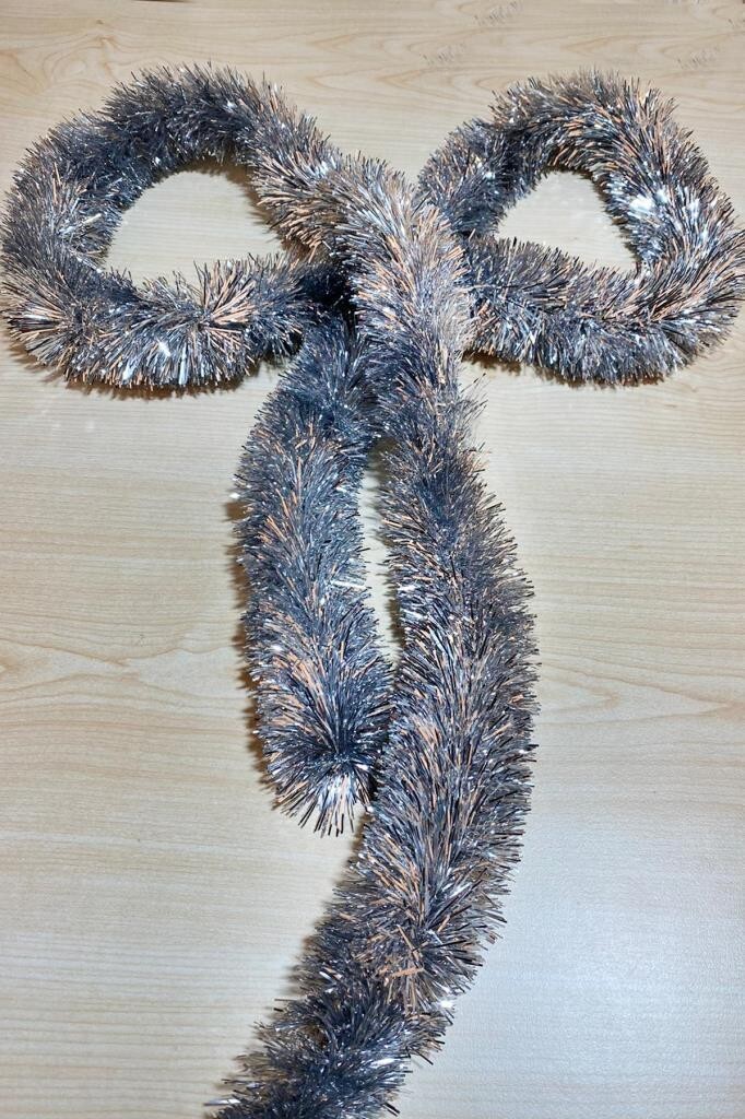 Beysüs Yılbaşı Çam Ağacı Süsü Sim 2 m Gümüş - 6