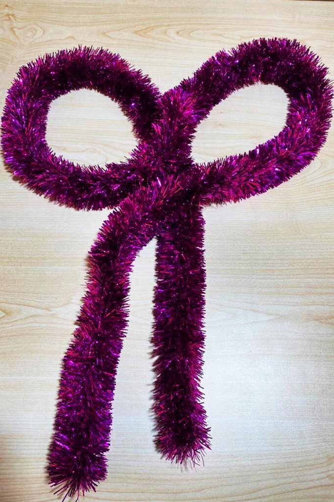 Beysüs Yılbaşı Çam Ağacı Süsü Sim 2 m Mor - 3