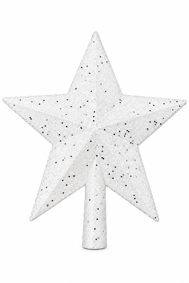 Beysüs Yılbaşı Çam Ağacı Tepe Yıldızı Beyaz 14 cm - 2