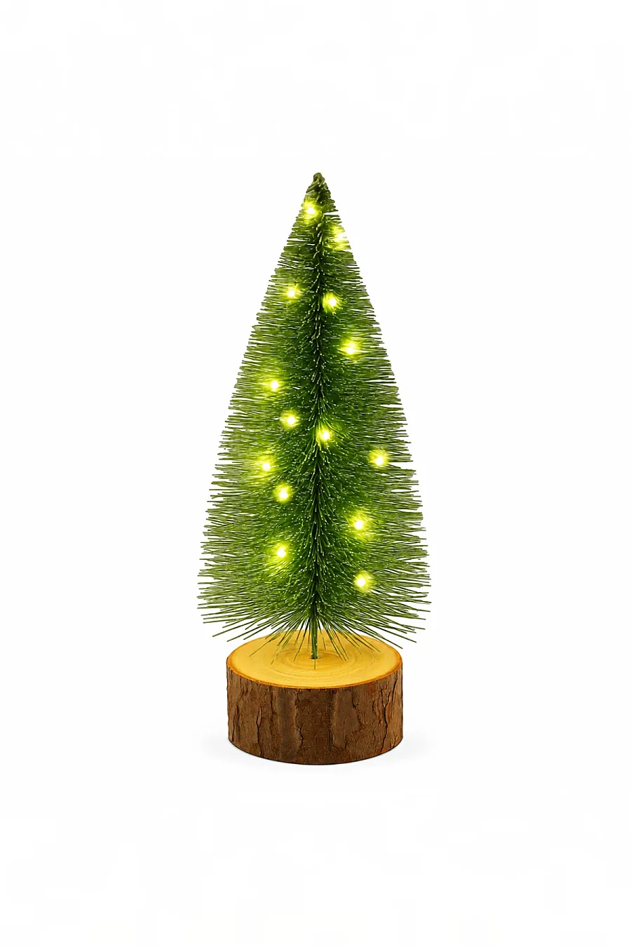 Yılbaşı Dekor 22 cm Işıklı Mini Masa Çamı - 3