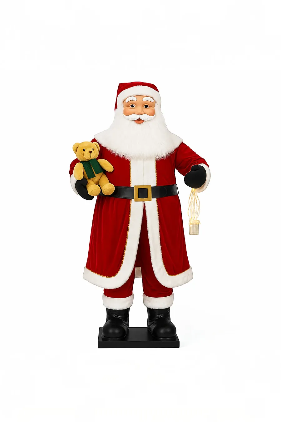 Yılbaşı Dev Noel Baba Dekor 3 METRE Sensörlü Hareketli Dekoru - 8