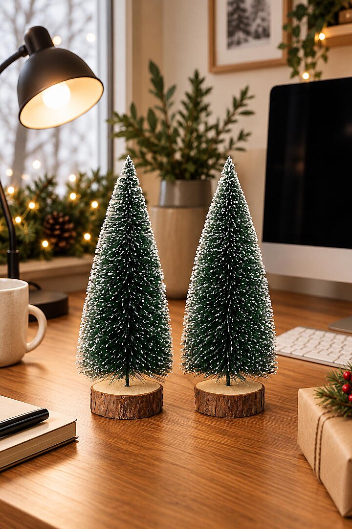Beysüs Yılbaşı Masa Çamı 2 li 20 cm - 5