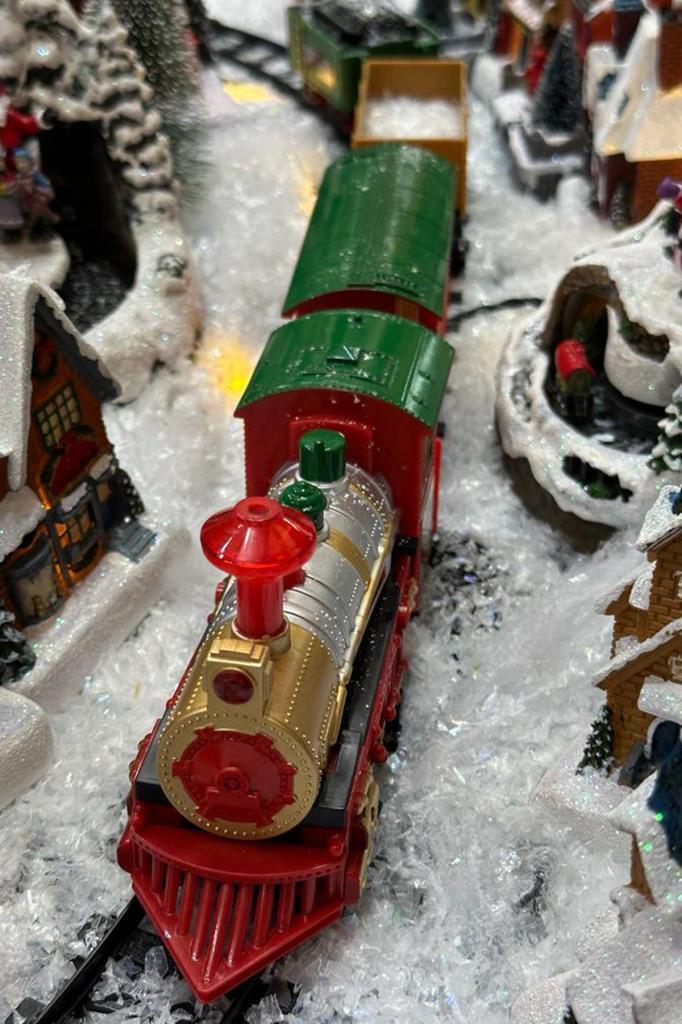Beysüs Yılbaşı Süsü Tren Pilli Sesli - 1