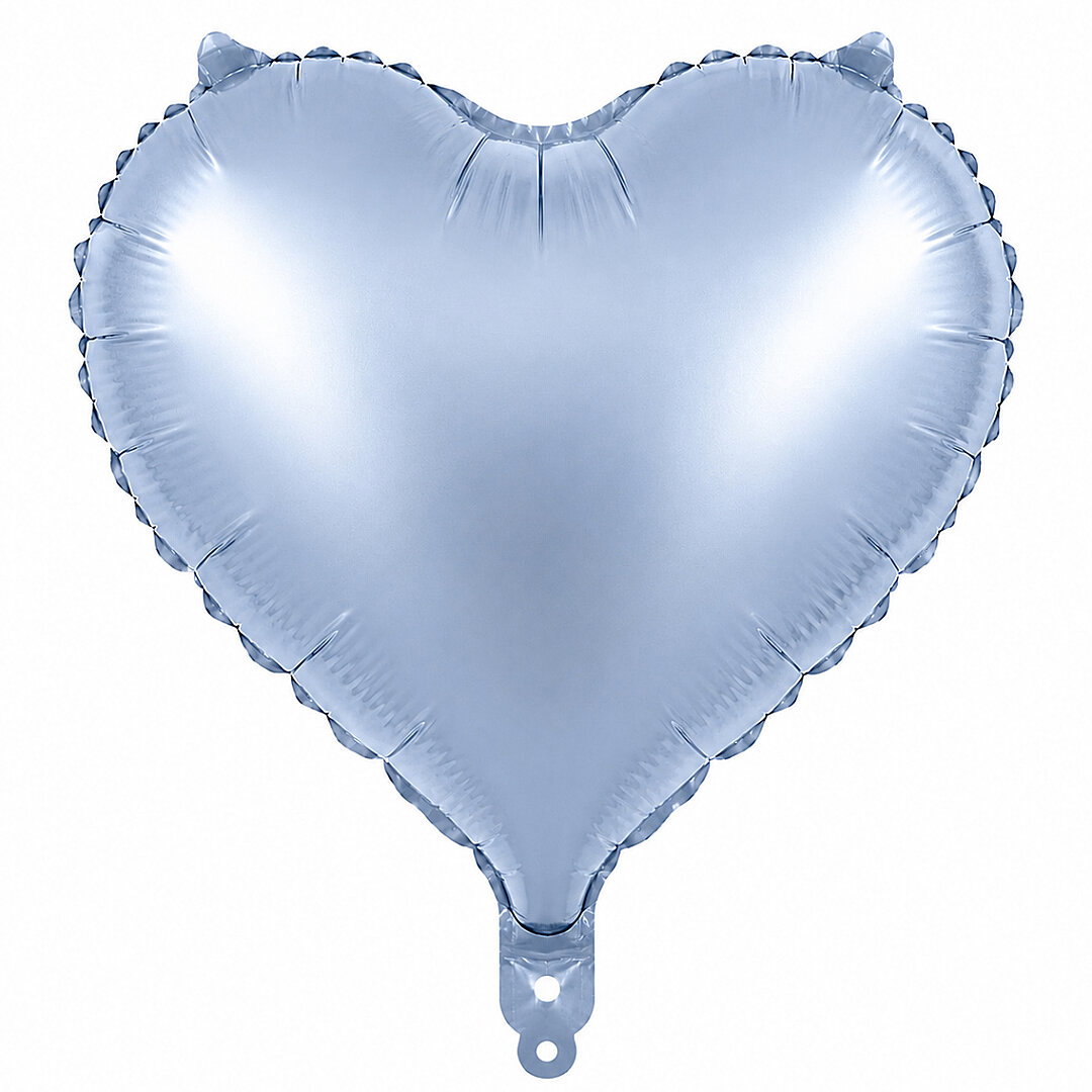 Kalp Folyo Balon Mavi (18 inc) - Beysüs