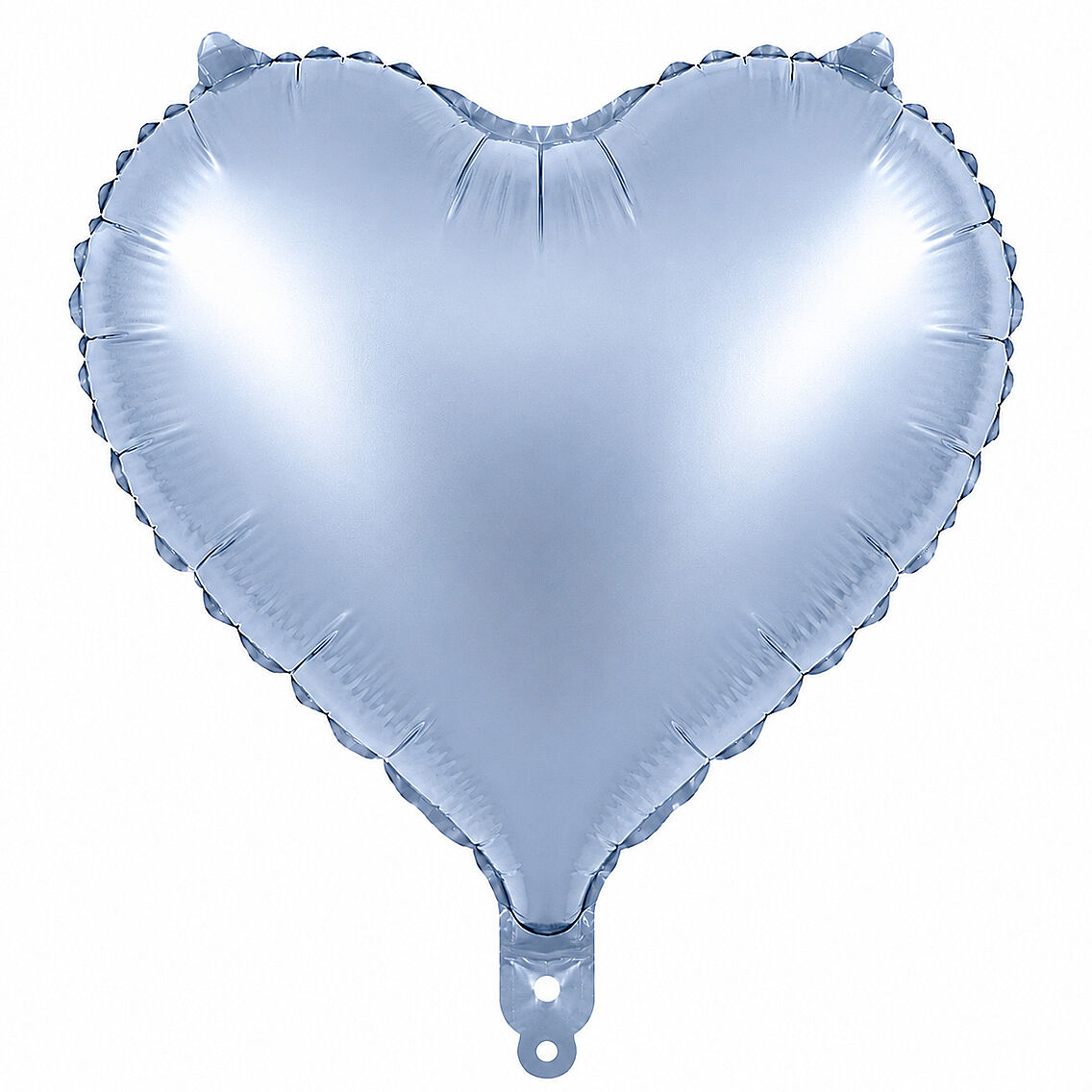 Kalp Folyo Balon Mavi (18 inc) - 1
