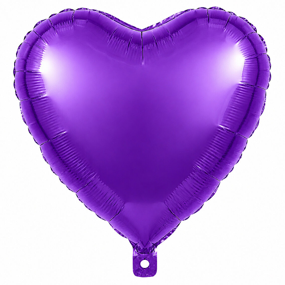 Kalp Folyo Balon Mor 24 inc - 1