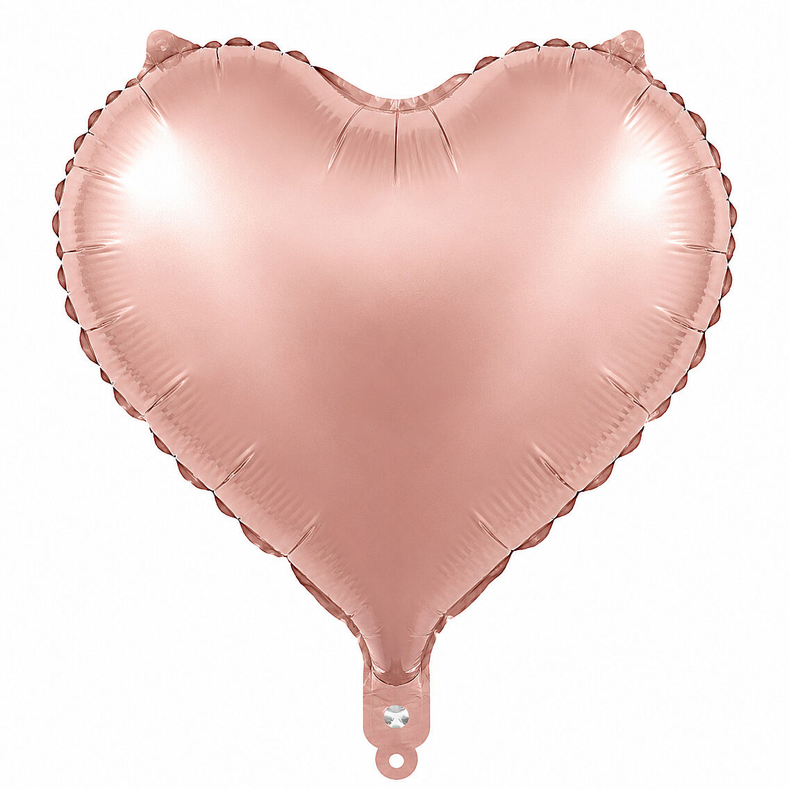 Kalp Folyo Balon Pembe (18 inc) - 1