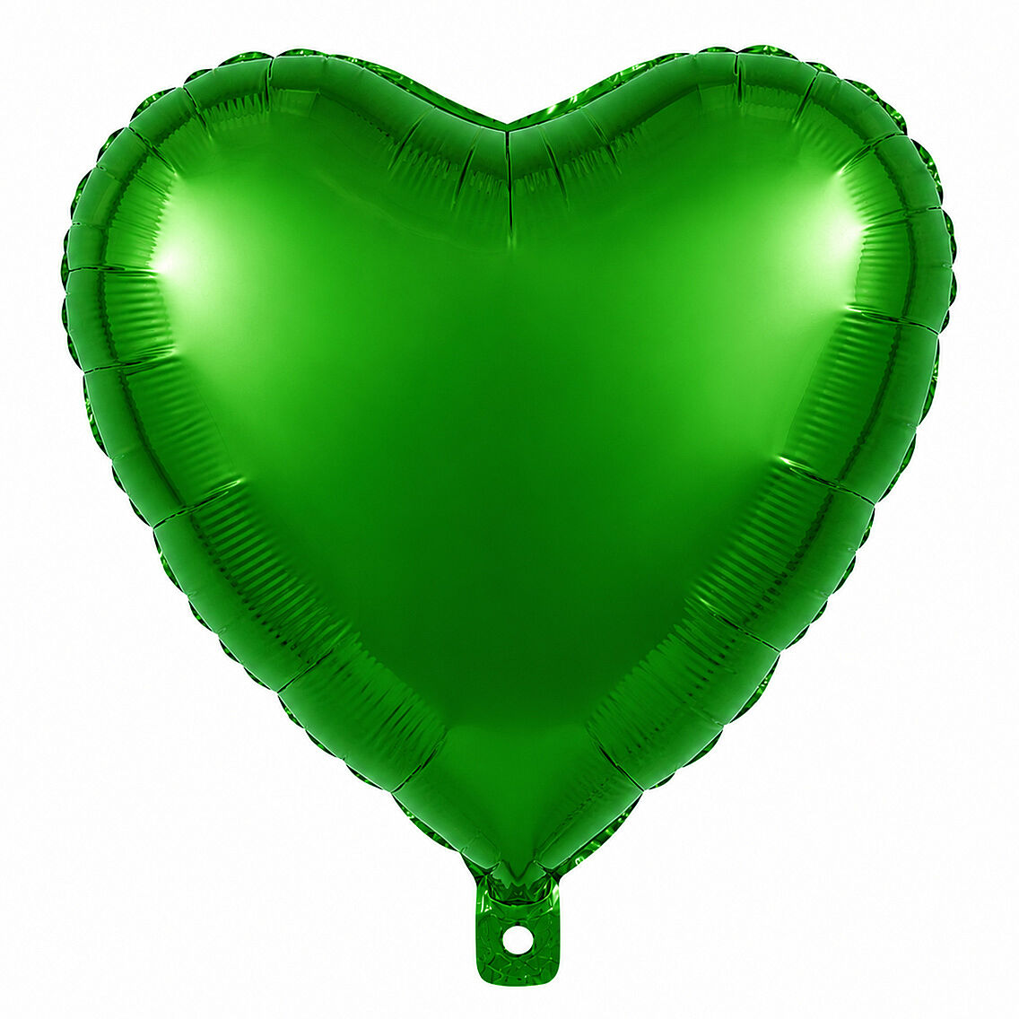 Kalp Folyo Balon Yeşil 24 inc - 1