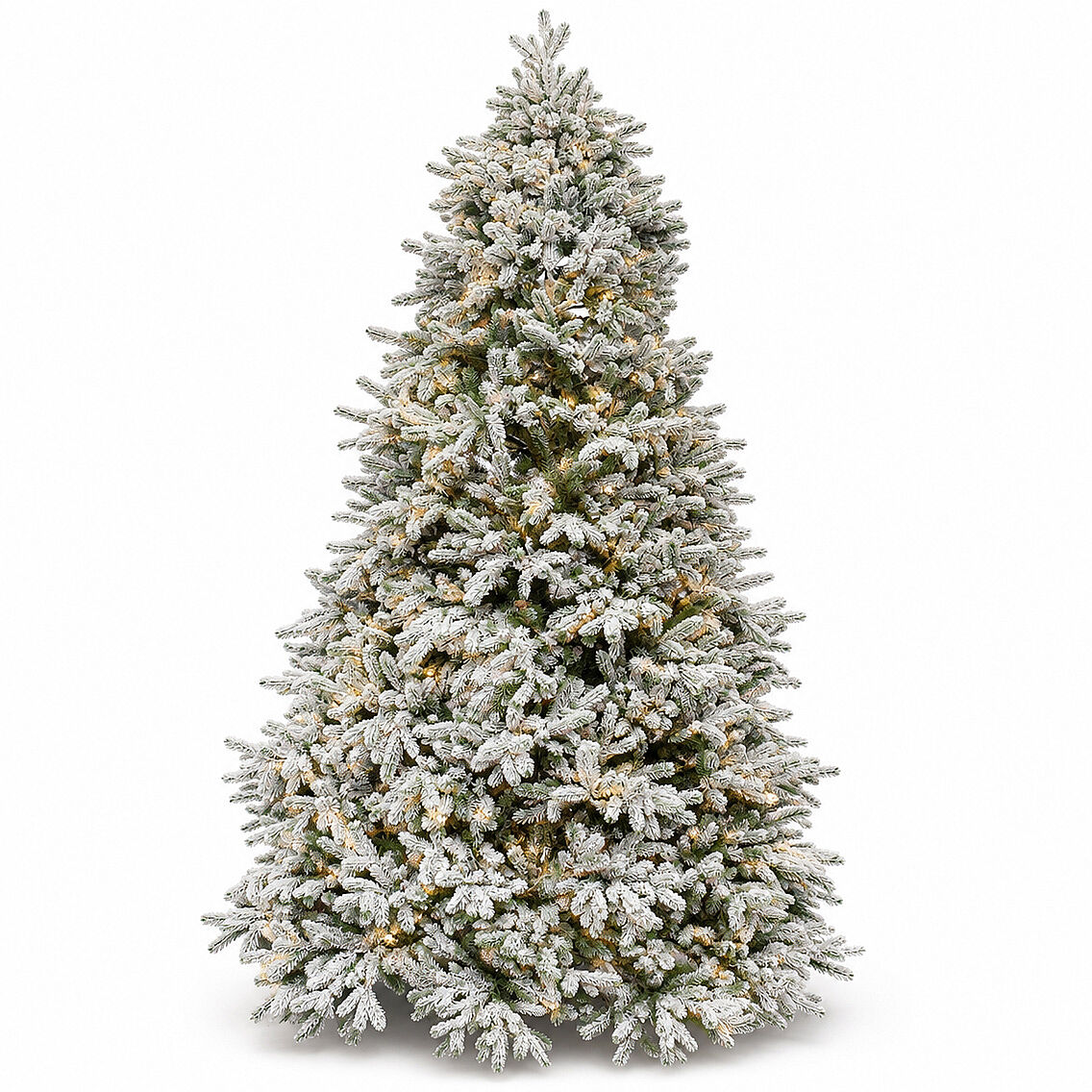 Karlı Kendinden Işıklı Yılbaşı Çam Ağacı 210 cm (1825 Dal) - Premium Seri - 3