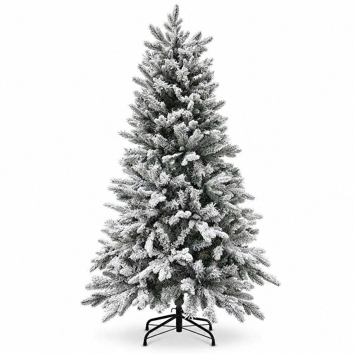 Karlı Yılbaşı Çam Ağacı 150 cm 700 Dal - 3