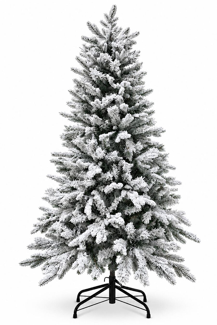 Karlı Yılbaşı Çam Ağacı 150 cm 700 Dal - 4