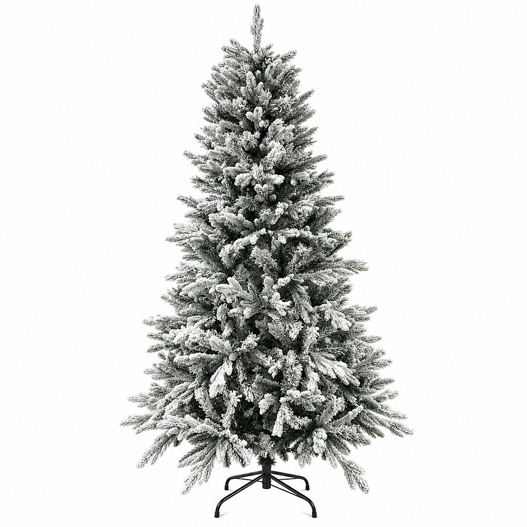Karlı Yılbaşı Çam Ağacı 180 cm 1050 Dal - 4