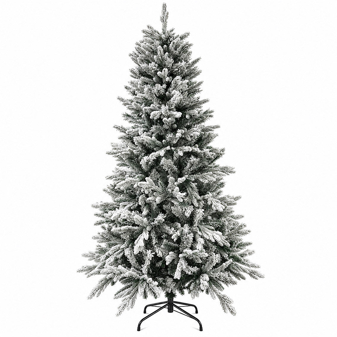 Karlı Yılbaşı Çam Ağacı 180 cm 1050 Dal - 4