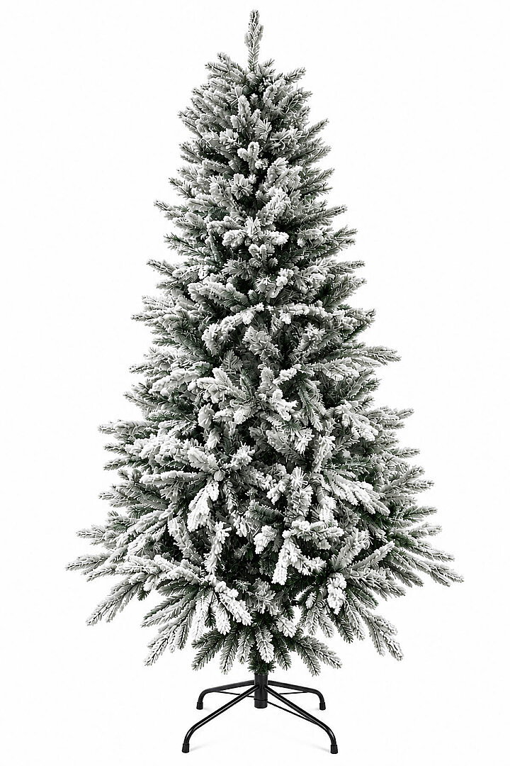 Karlı Yılbaşı Çam Ağacı 180 cm 1050 Dal - 4