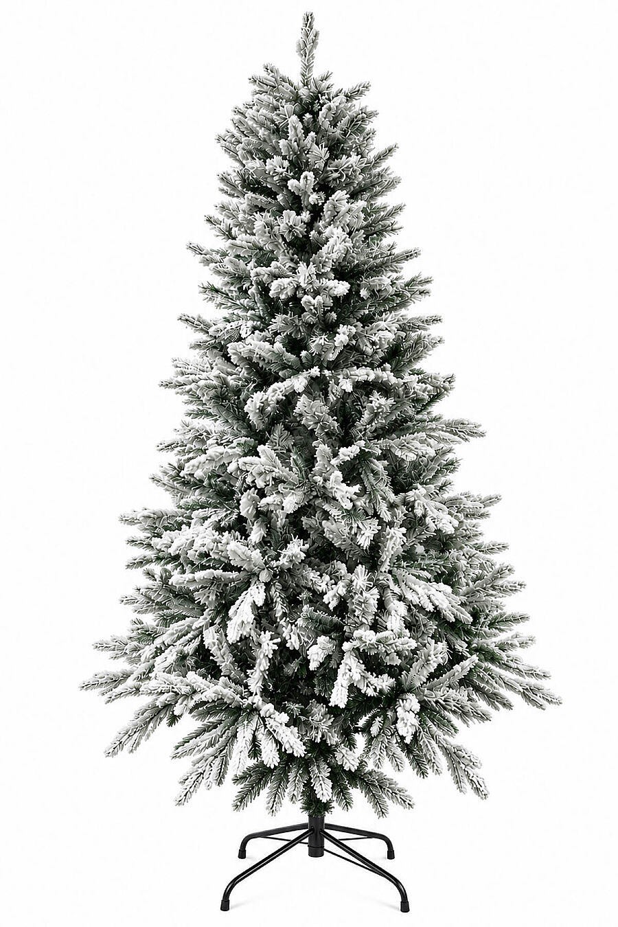 Karlı Yılbaşı Çam Ağacı 180 cm 1050 Dal - 4