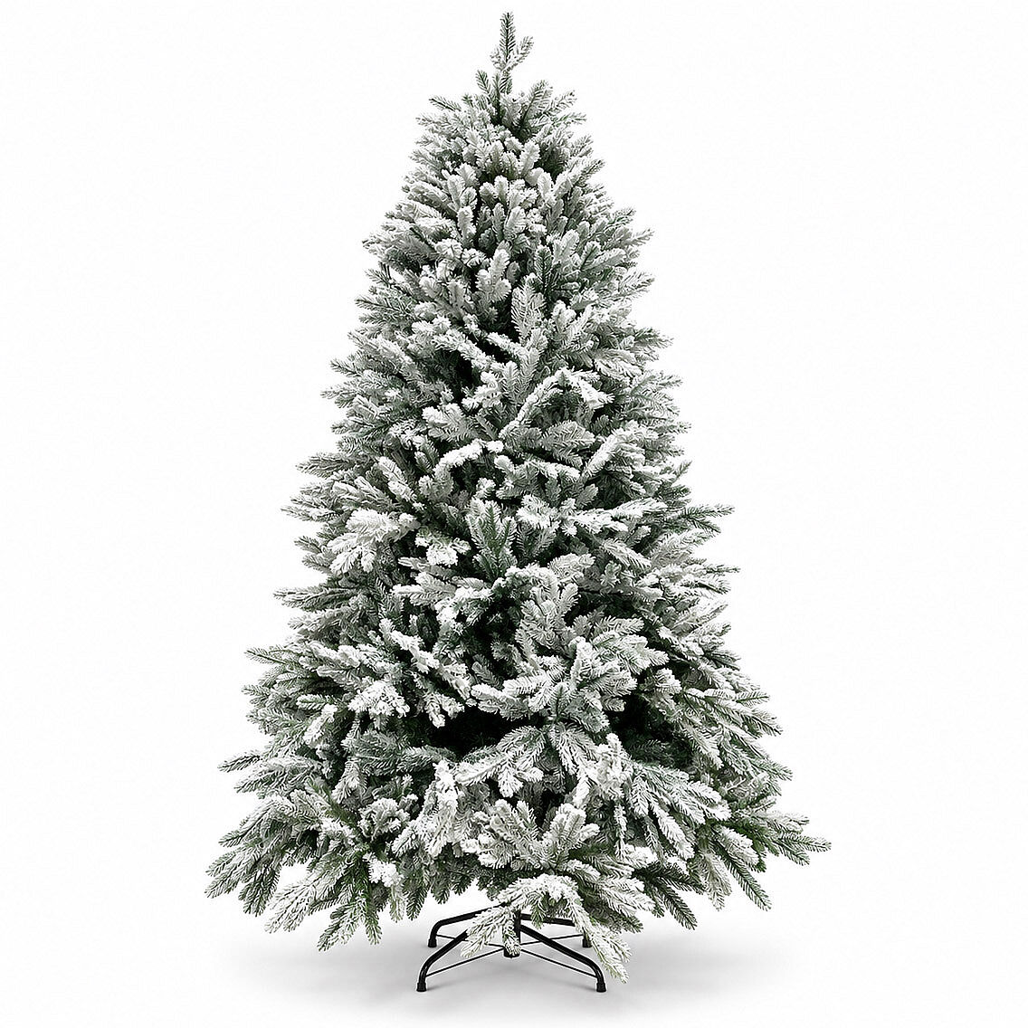 Karlı Yılbaşı Çam Ağacı 210 cm 1350 Dal - 3