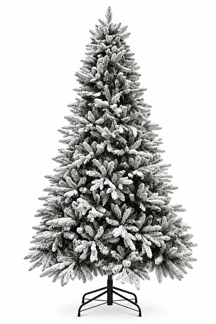 Karlı Yılbaşı Çam Ağacı 240 cm 1750 Dal - 4