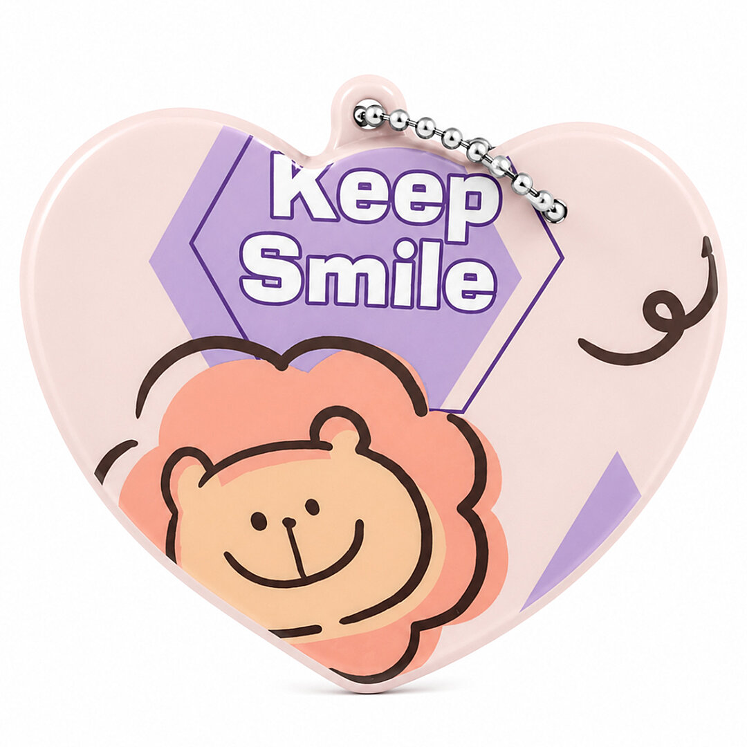 Keep Smile Çanta Cep Aynası - Beysüs