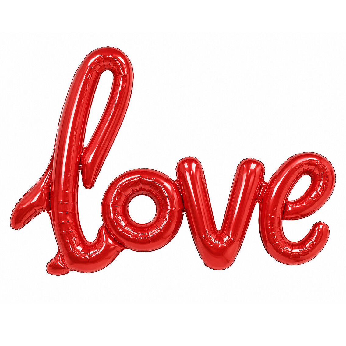 Kırmızı El Yazısı Love Folyo Balon - 1