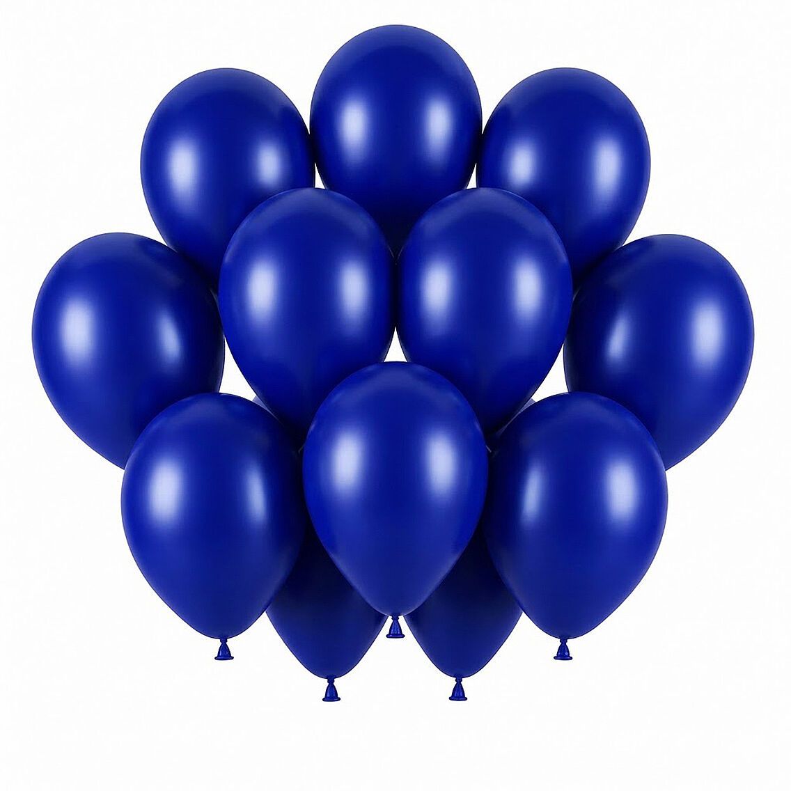 Lacivert Renk Lateks Pastel Balon (30 cm) - 12 Adet - 1