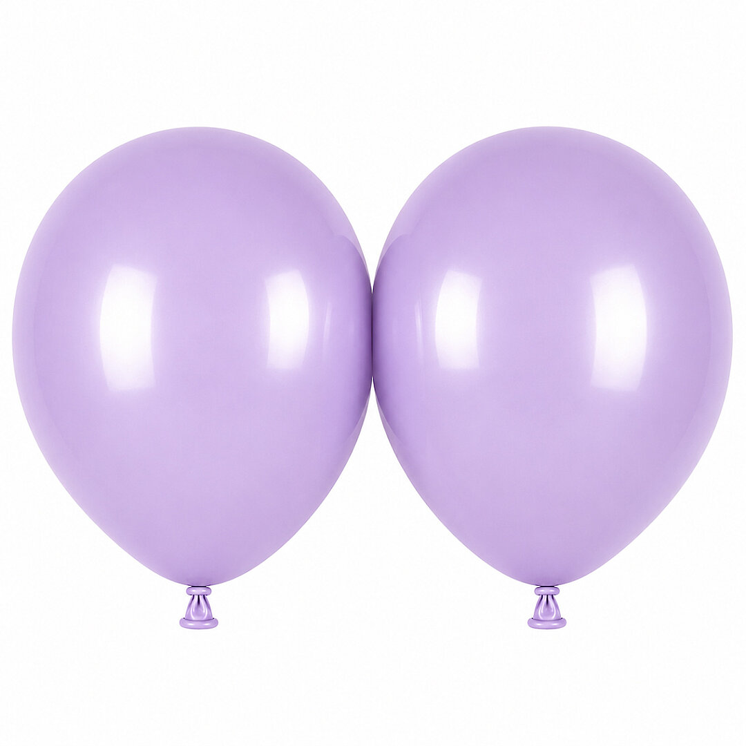 Lila Renk Lateks makaron Balon (45 cm) - 2 Adet - Beysüs