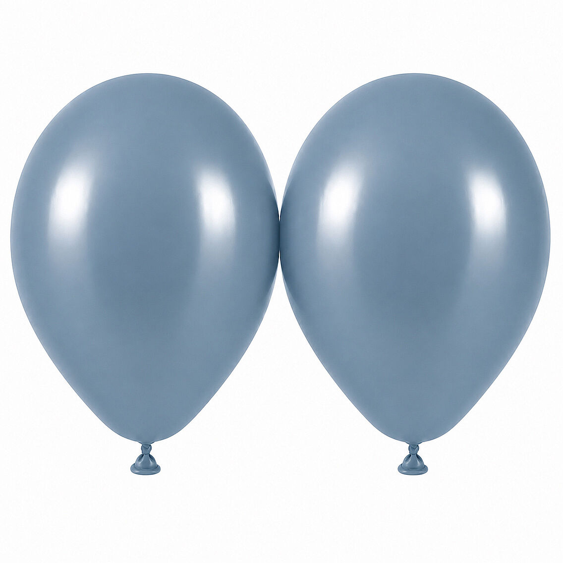 Mavi Cam Renk Lateks Retro Balon (50 cm) - 2 Adet - 1