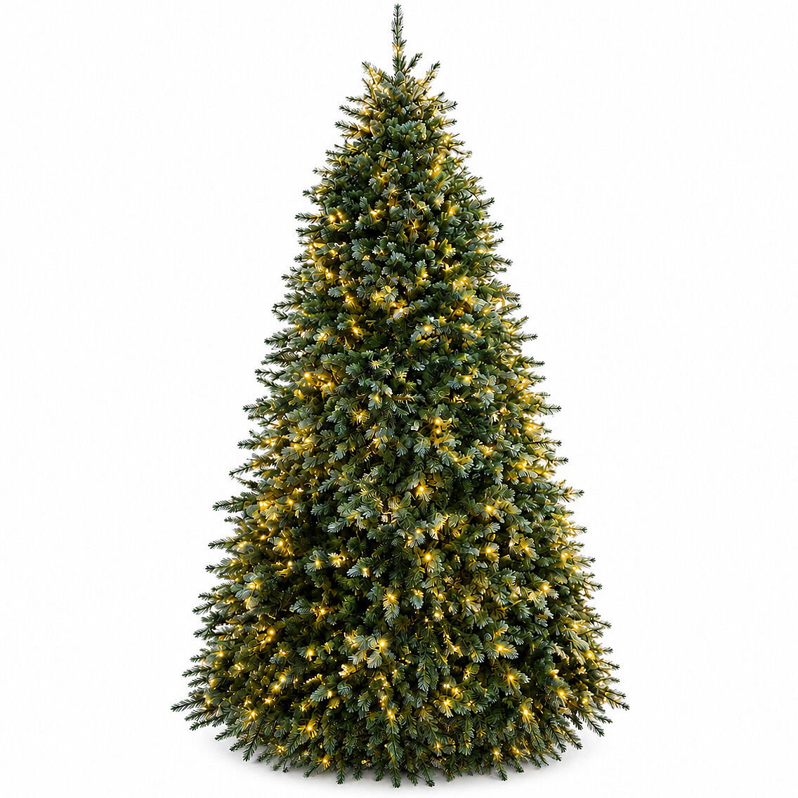 Mavi Ladin Kendinden Işıklı Yılbaşı Çam Ağacı 210 cm (1790 Dal) - Premium Seri - 4