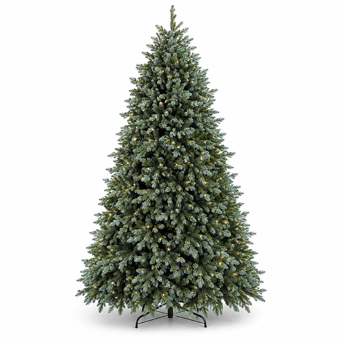 Mavi Ladin Kendinden Işıklı Yılbaşı Çam Ağacı 240 cm (2475 Dal) - Premium Seri - 3
