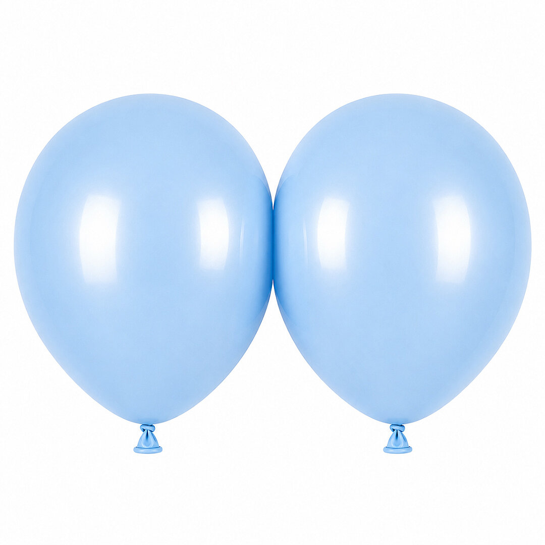 Mavi Renk Lateks makaron Balon (45 cm) - 2 Adet - Beysüs