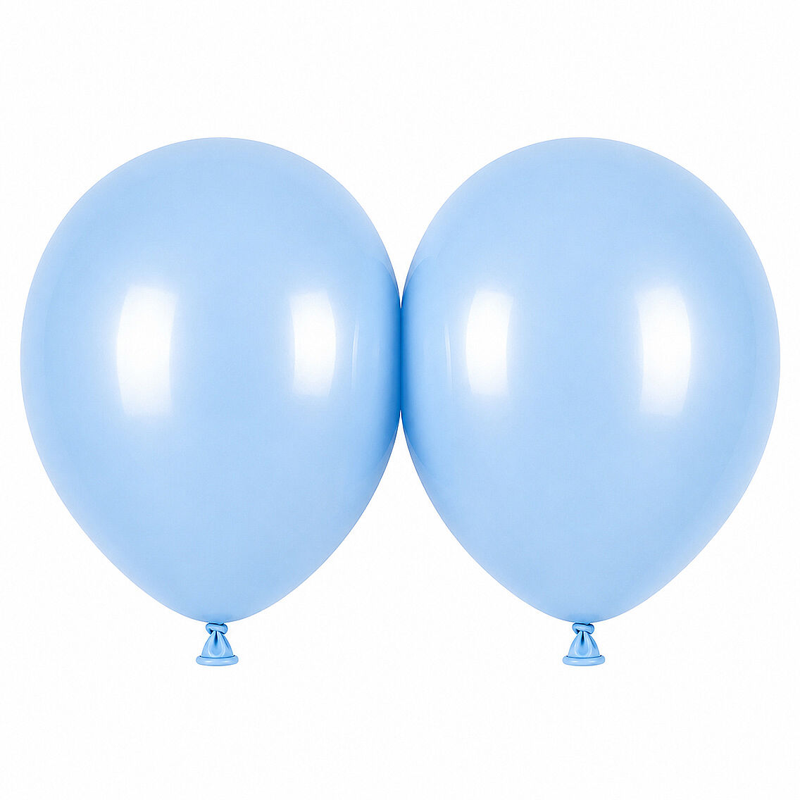 Mavi Renk Lateks makaron Balon (45 cm) - 2 Adet - 1