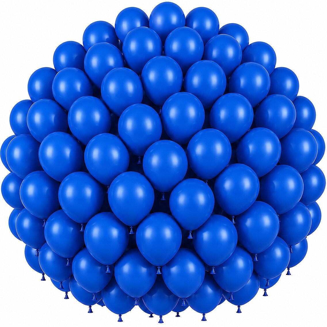 Mavi Renk Lateks Pastel Balon (30 cm) - 100 Adet - 1