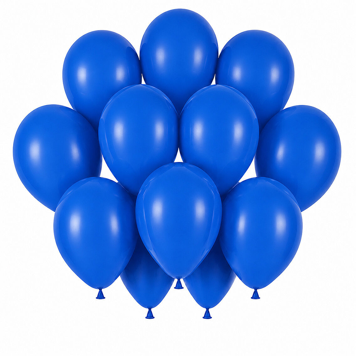 Mavi Renk Lateks Pastel Balon (30 cm) - 12 Adet - 1