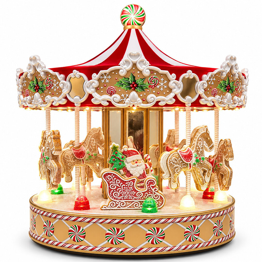 Mr. Christmas Kurabiye Adamlı Atlı Karınca - Beysüs